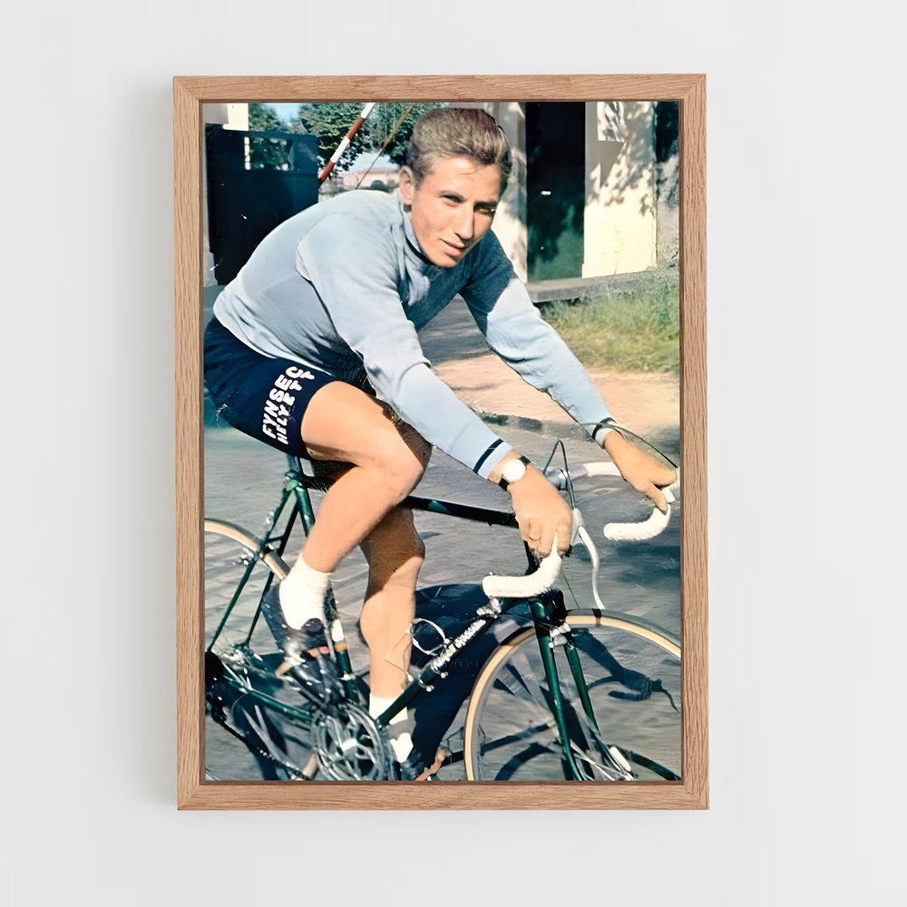 Poster Jacques anquetil – affiche Cyclisme (vue 4)